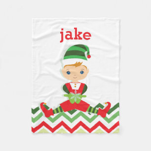 Little Elf   Christmas Blanket