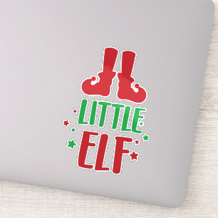 Little Elf, Elf Shoes, Stars, Christmas, Xmas