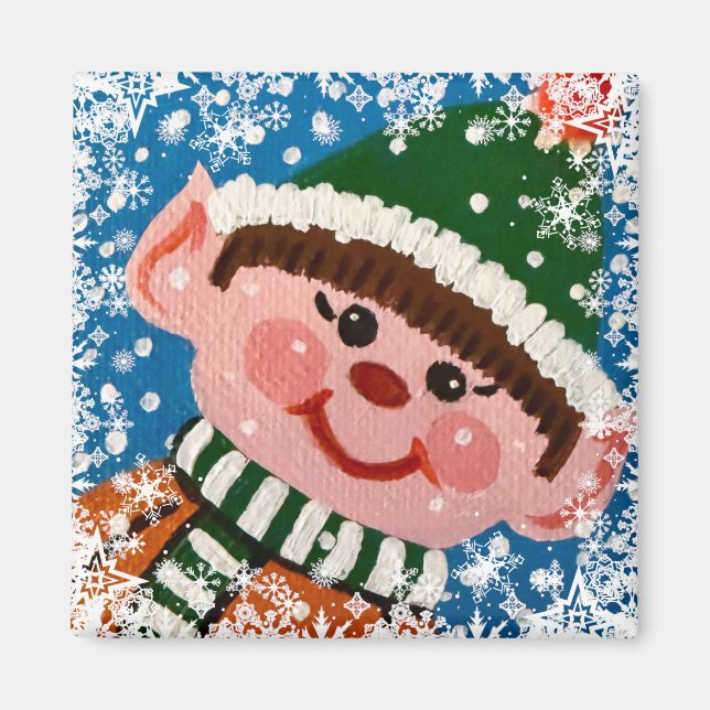 Little Elf  Magnet (Front)