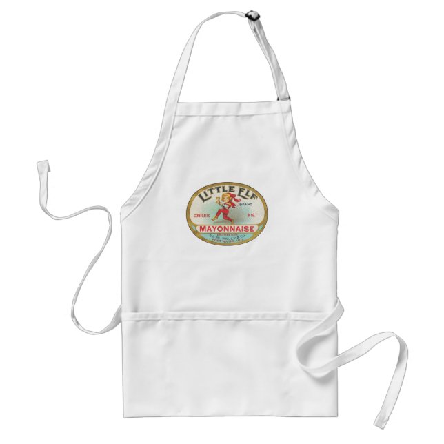 LITTLE ELF MAYONNAISE: VINTAGE STANDARD APRON (Front)