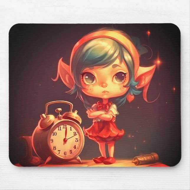 Little Elf Mouse Mat (Front)