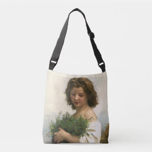 Little Esmeralda by William-Adolphe Bouguereau Crossbody Bag