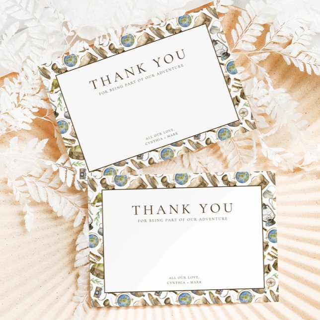 Little Explorer Adventure Neutral Thank You Card (Creator Uploaded)