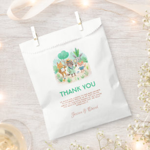 Little Explorer Forest Detective Boy Baby Shower Favour Bags