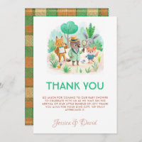 Little Explorer Forest Detective Boy Baby Shower