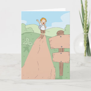 Little Explorer Hiking Adventure Card