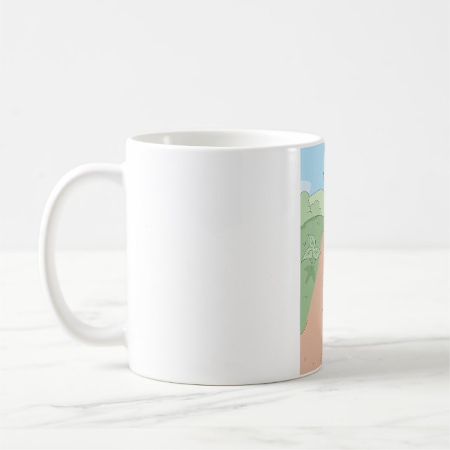 Little Explorer Hiking Adventure Coffee Mug (Left)