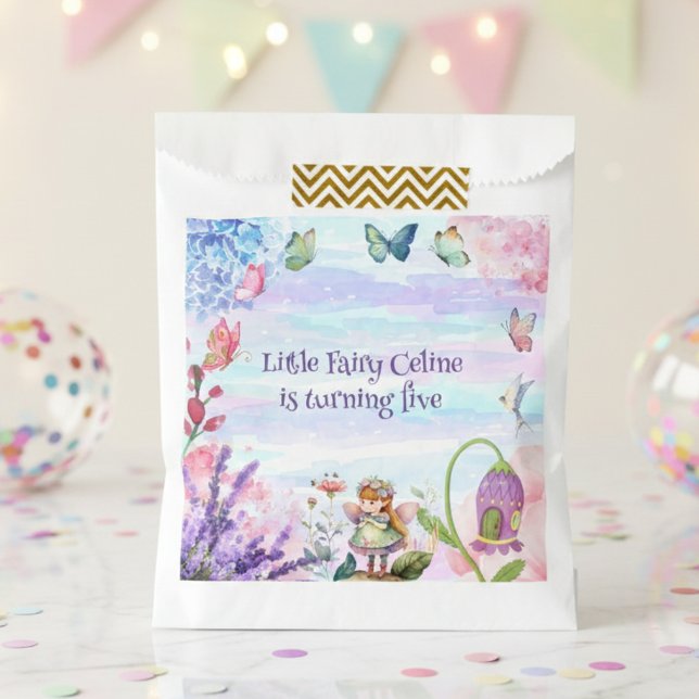little fairy birthday Favour Bag (Creator Uploaded)