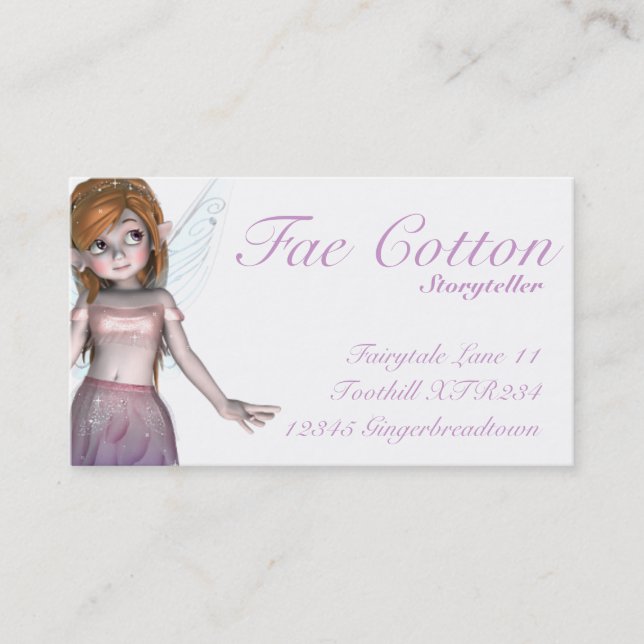 Little Fairy Business card (Front)