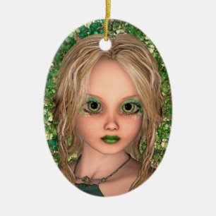 Little Fairy Ceramic Tree Decoration