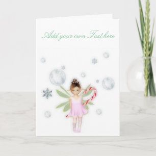 Little fairy christmas card