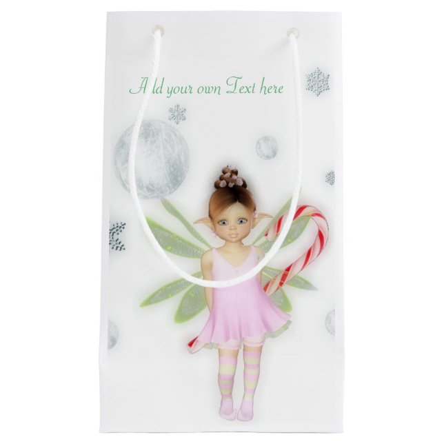 Little fairy Christmas  gift bag (Front)