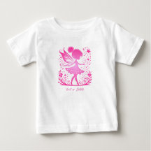 Little Fairy Floral Baby T-Shirt