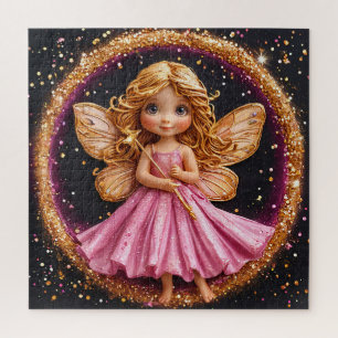Little Fairy Magical Girl for Gift & Home Jigsaw Puzzle