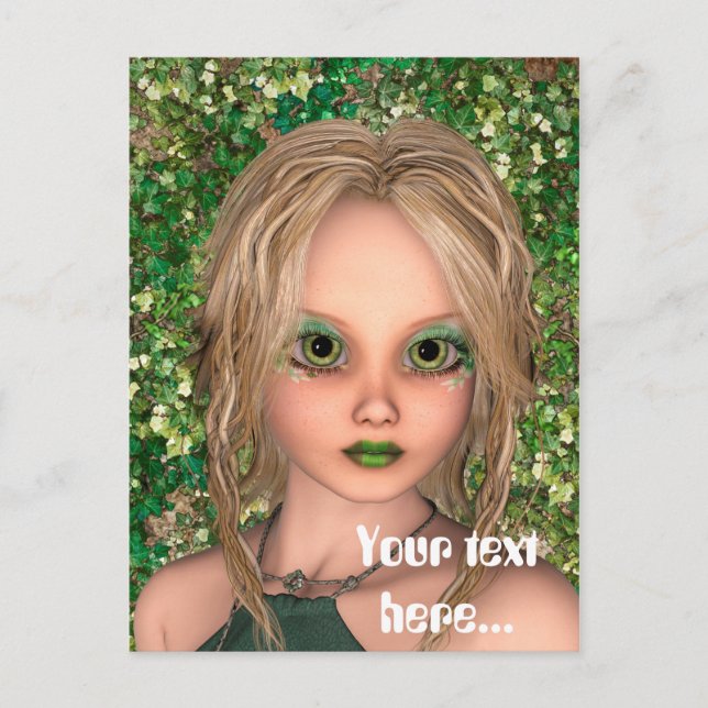 Little Fairy Postcard (Front)