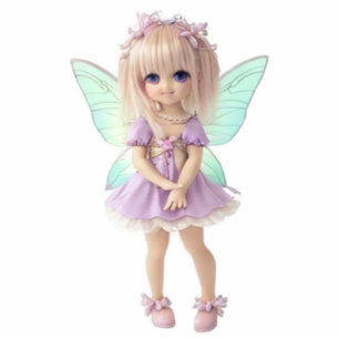 LITTLE FAIRY STANDING PHOTO SCULPTURE