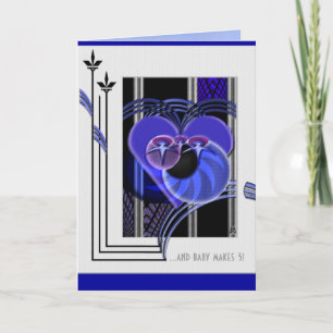 Little Family (New Baby card) Card