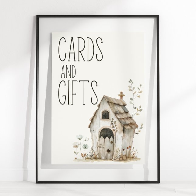 Little Farm Nursery Baby Shower Cards Gifts Sign (Creator Uploaded)