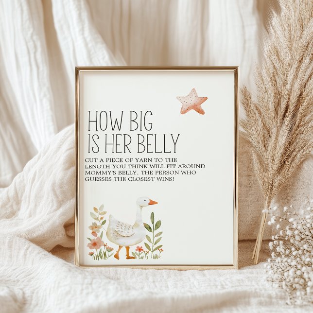 Little Farm Nursery Baby Shower Game Sign (Creator Uploaded)