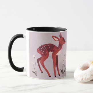 Little Fawn Whimsical Mug