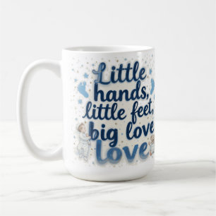 Little feet baby shower  coffee mug