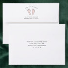 Little Feet Big News Pink