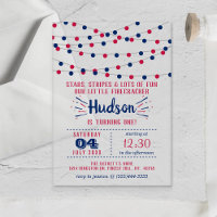 Little Firecracker 4th Of July 1st Birthday Party