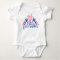 Little Firecracker 4th of July Baby Bodysuit 