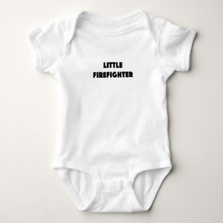 Little Firefighter Baby Bodysuit