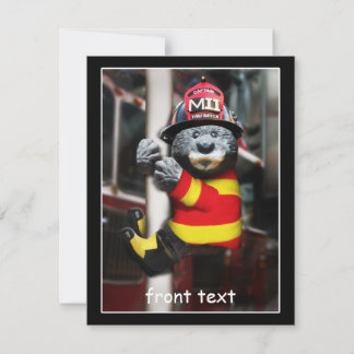 Little Firefighter Invitation