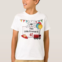 Little Fireman Dalmation - Customize
