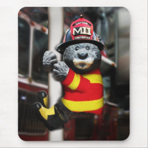 Little Fireman Mouse Mat