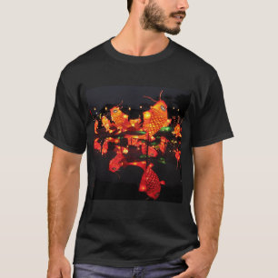 Little fish, with humour, orange T-Shirt