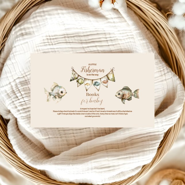 Little Fisherman Fishing Books for Baby  Enclosure Card (Creator Uploaded)