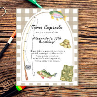 Little Fisherman Time Capsule 1st birthday