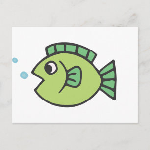 Little Fishy Postcard