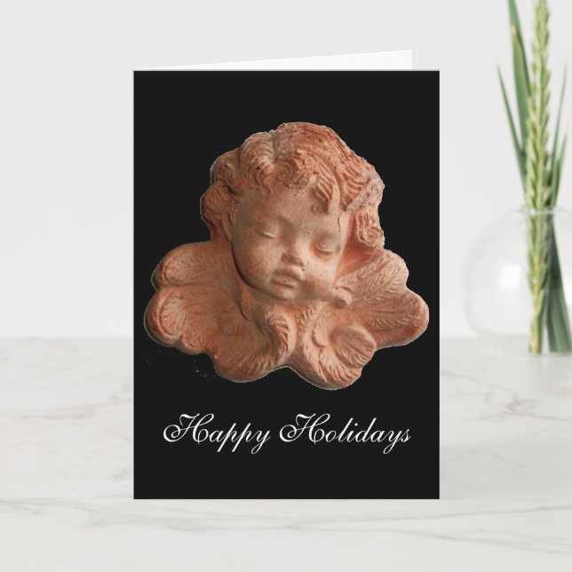 LITTLE FLORENTINE ANGEL HOLIDAY CARD (Front)