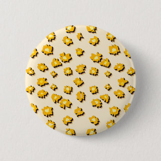 Little Flowers. 6 Cm Round Badge