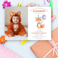 Little Fox Birthday Party