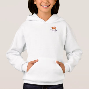 Little Fox Couture Girls Hoodie
