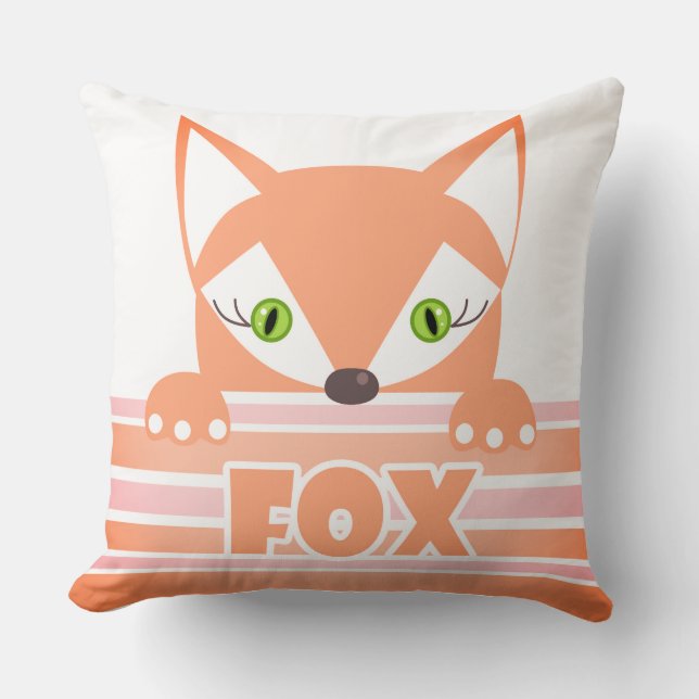 Little Fox Cushion (Front)