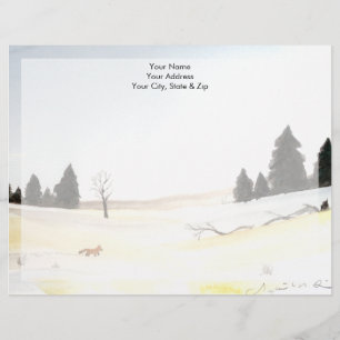 Little Fox Customized Letterhead
