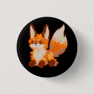 Little Fox, fox 3 Cm Round Badge