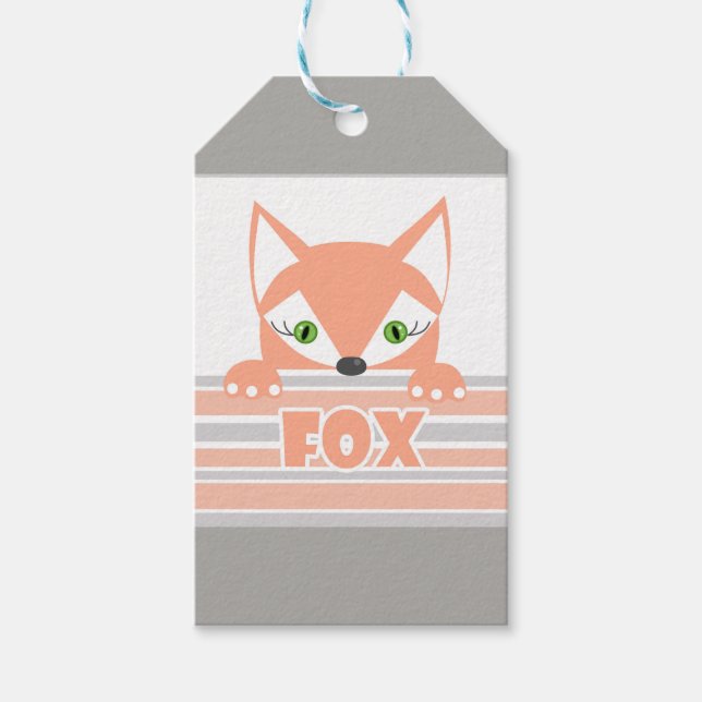 Little Fox Gift Tags (Front)