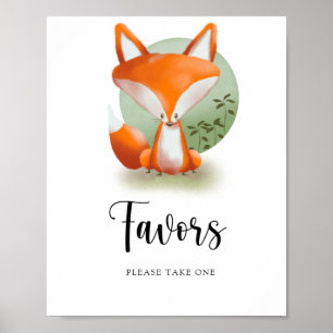 Little Fox is on the way \  Favours Poster