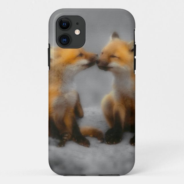 Little Fox Love Case-Mate iPhone Case (Back)