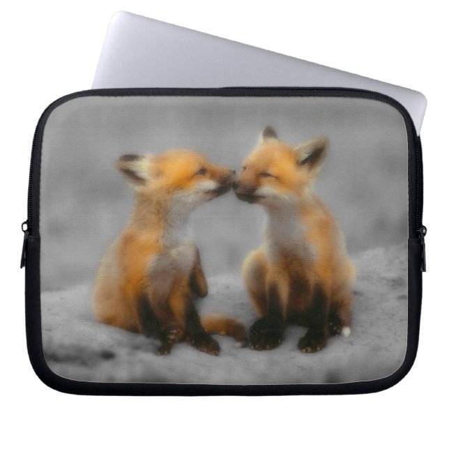 Little Fox Love Laptop Sleeve (Front)