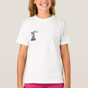 Little Fox Mountain Explorer Kids T-Shirt