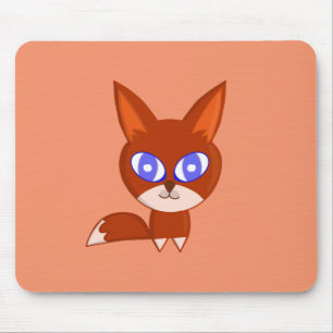 Little Fox Mouse Mat