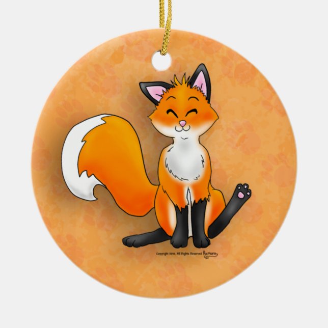 Little Fox Ornament (Front)